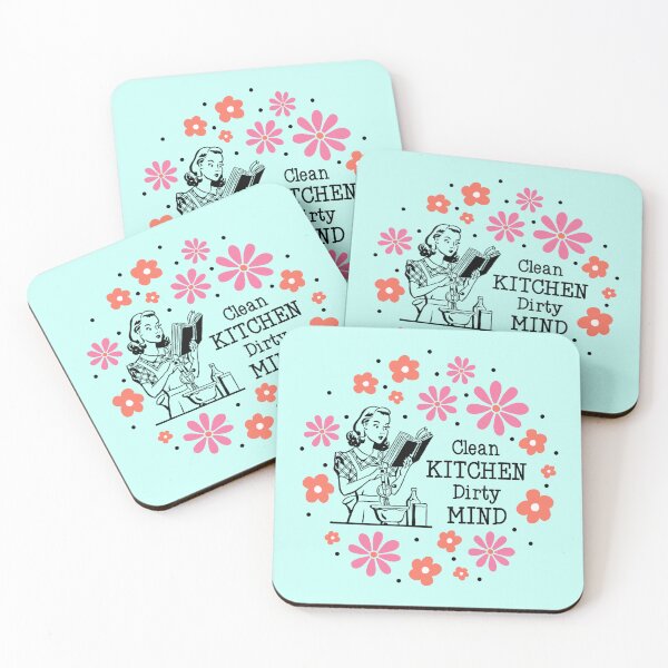 Item preview, Clean Kitchen, Dirty Mind designed and sold by KrisInStitches.