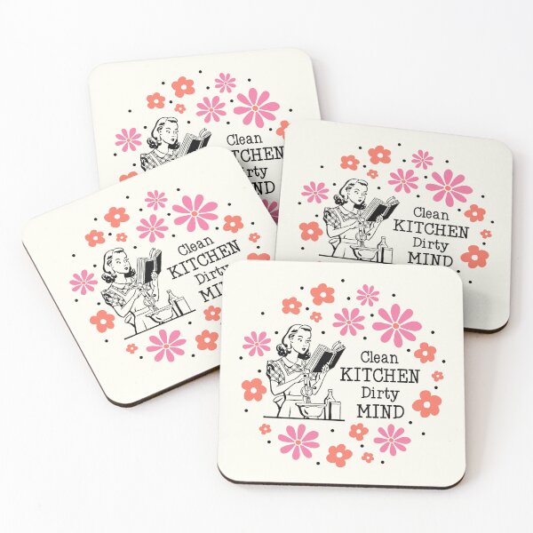 Item preview, Clean Kitchen, Dirty Mind designed and sold by KrisInStitches.