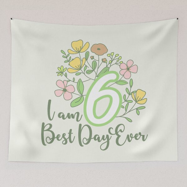 Item preview, Im six best day ever designed and sold by giftfromheart.