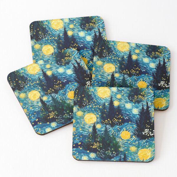 Item preview, Starry Night Trees designed and sold by SweetRepeat.