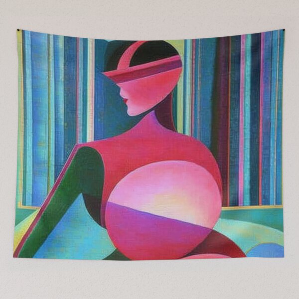Item preview, Cubism - a nod to Cyberpunk designed and sold by shakespeare1212.