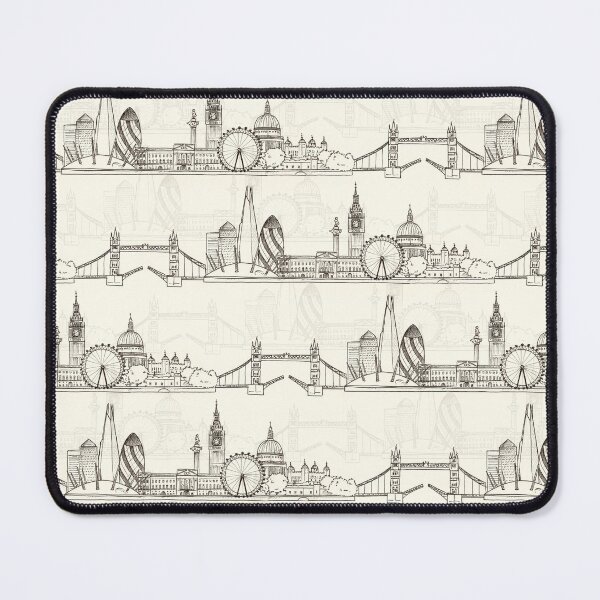 Item preview, London hand drawn city skyline designed and sold by HazelFisher.
