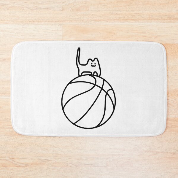 Item preview, Basketball Cat designed and sold by wonkcat.