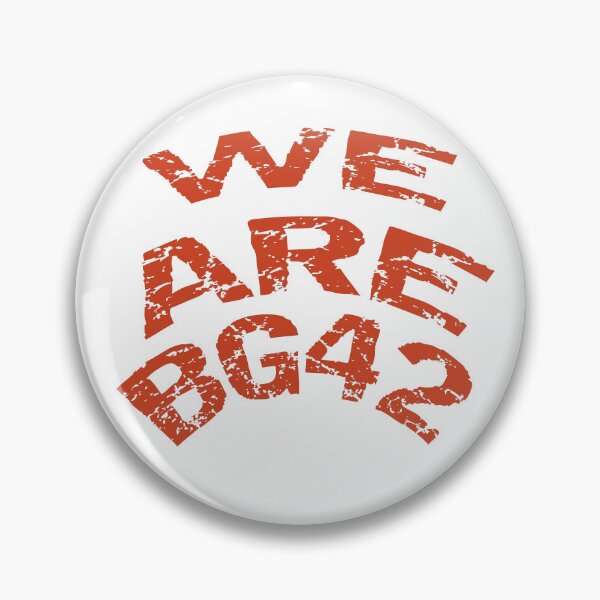 Item preview, We Are BG 42 - Make a Statement - Design in Orange-Red designed and sold by Fotofus.