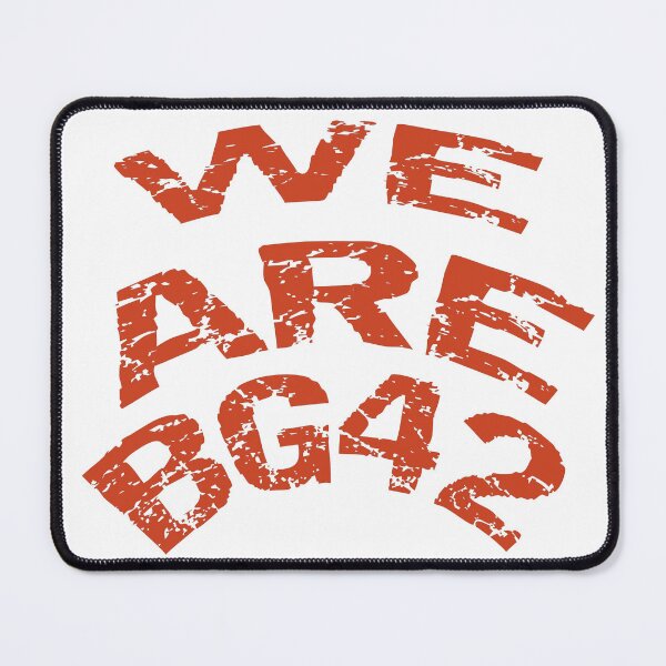 Item preview, We Are BG 42 - Make a Statement - Design in Orange-Red designed and sold by Fotofus.