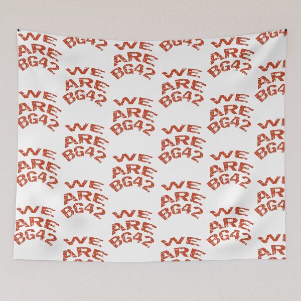 Item preview, We Are BG 42 - Make a Statement - Design in Orange-Red designed and sold by Fotofus.