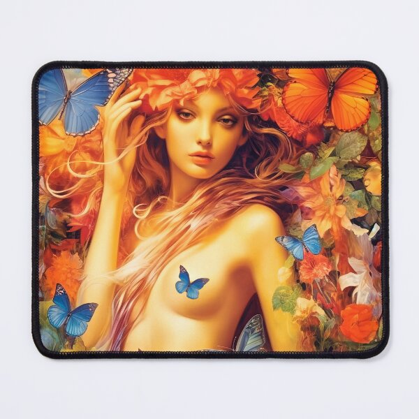 Item preview, Garden Fairy 2 designed and sold by Red Witch Art.