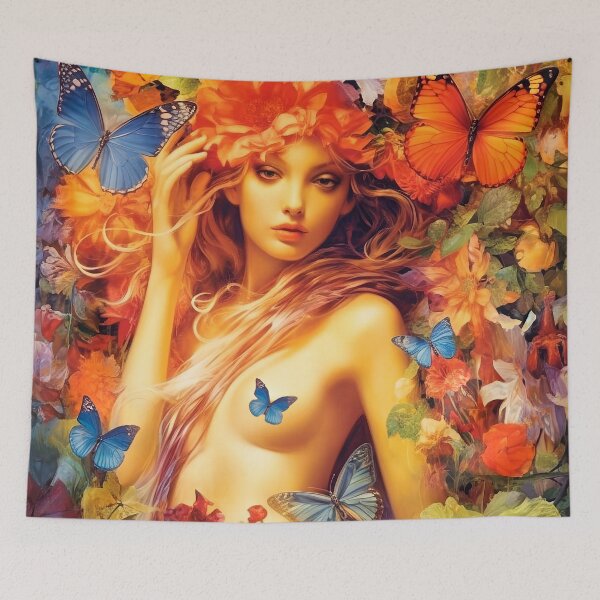 Item preview, Garden Fairy 2 designed and sold by Red Witch Art.