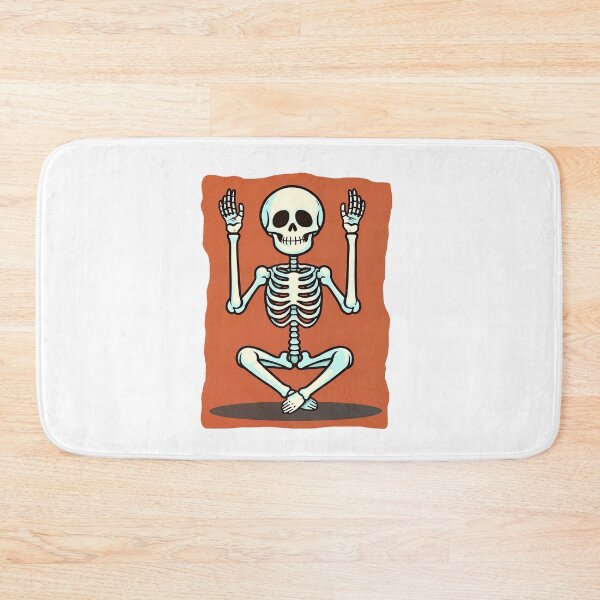 Item preview, cute skeleton yoga designed and sold by lavroshh.