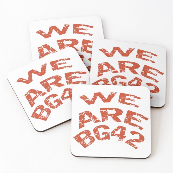 Item preview, We Are BG 42 - Make a Statement - Design in Orange-Red designed and sold by Fotofus.