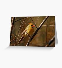 Golden Queen Greeting Card