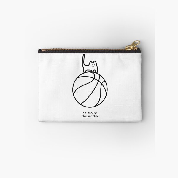 Item preview, Basketball Cat With Caption designed and sold by wonkcat.