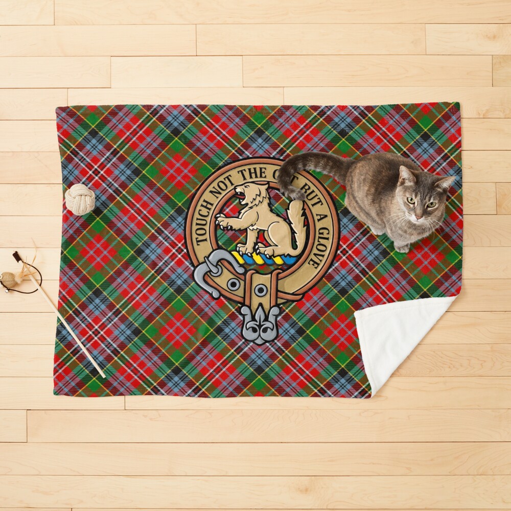 Tartanforlife Macalister Clan Badge sale Tartan Blanket