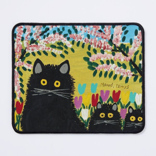 Item preview, Three Black Cats - Maud Lewis  designed and sold by kerryburnley.