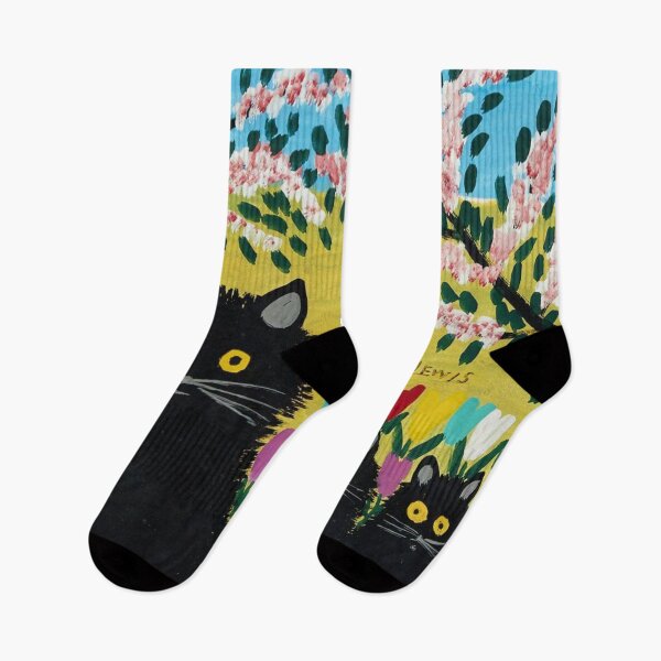 Item preview, Three Black Cats - Maud Lewis  designed and sold by kerryburnley.