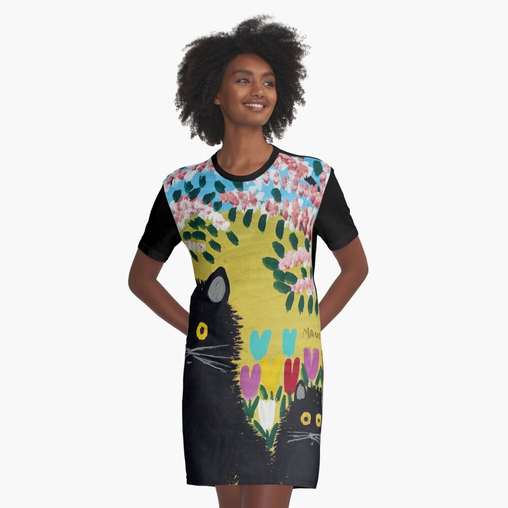 Item preview, Graphic T-Shirt Dress designed and sold by kerryburnley.