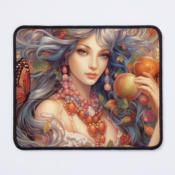 Item preview, Garden Fairy 3 designed and sold by Red Witch Art.