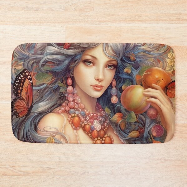 Item preview, Garden Fairy 3 designed and sold by Red Witch Art.