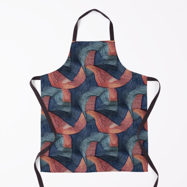 Item preview, Intricate Wavy Design in Red, Blue, and Orange designed and sold by GiveMeMood.