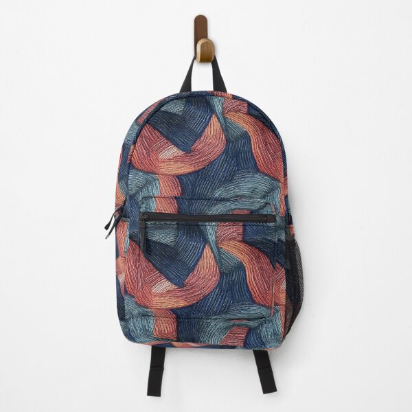 Item preview, Intricate Wavy Design in Red, Blue, and Orange designed and sold by GiveMeMood.