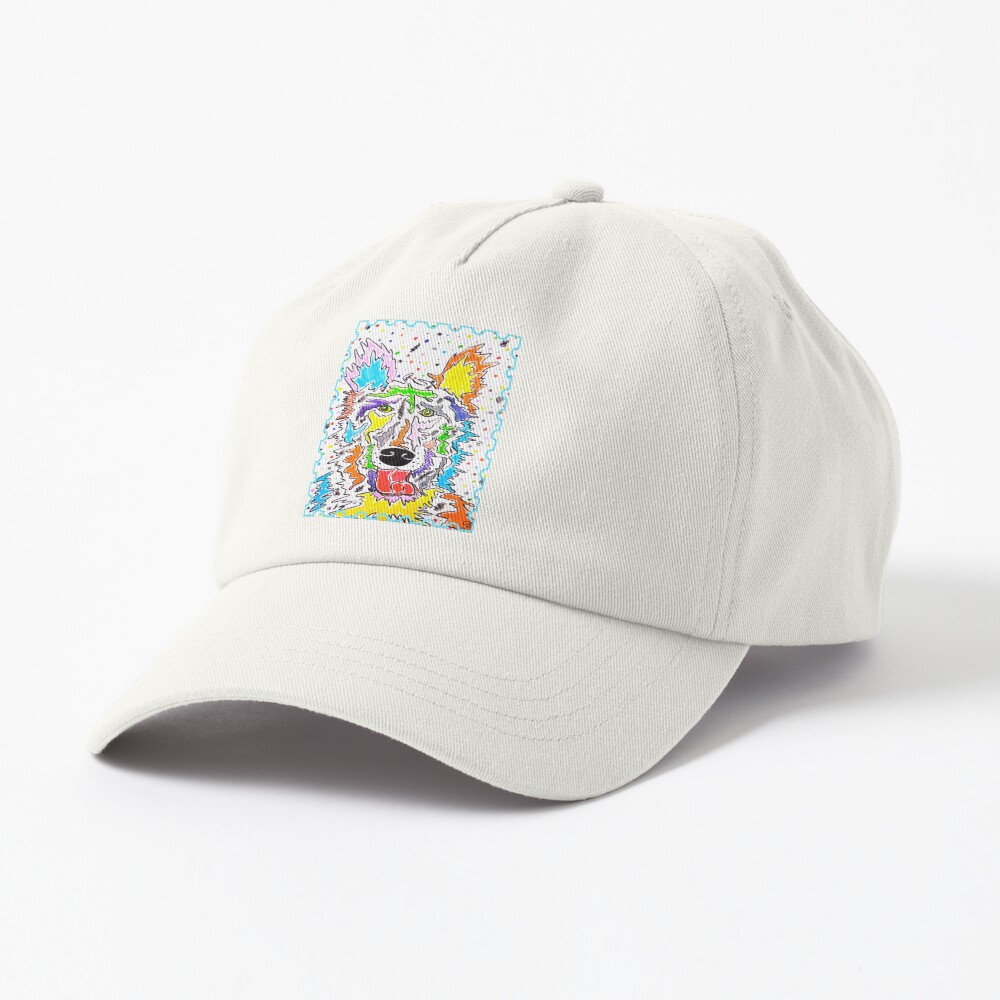 Aperçu de l'œuvre Casquette Dad Hat créée et vendue par doudouedition.