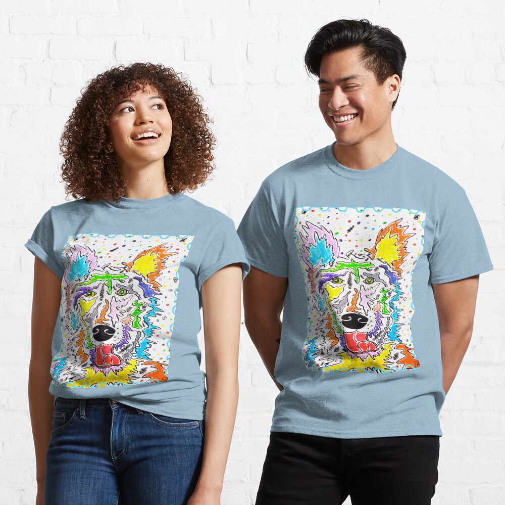 Aperçu de l'œuvre T-shirt classique créée et vendue par doudouedition.