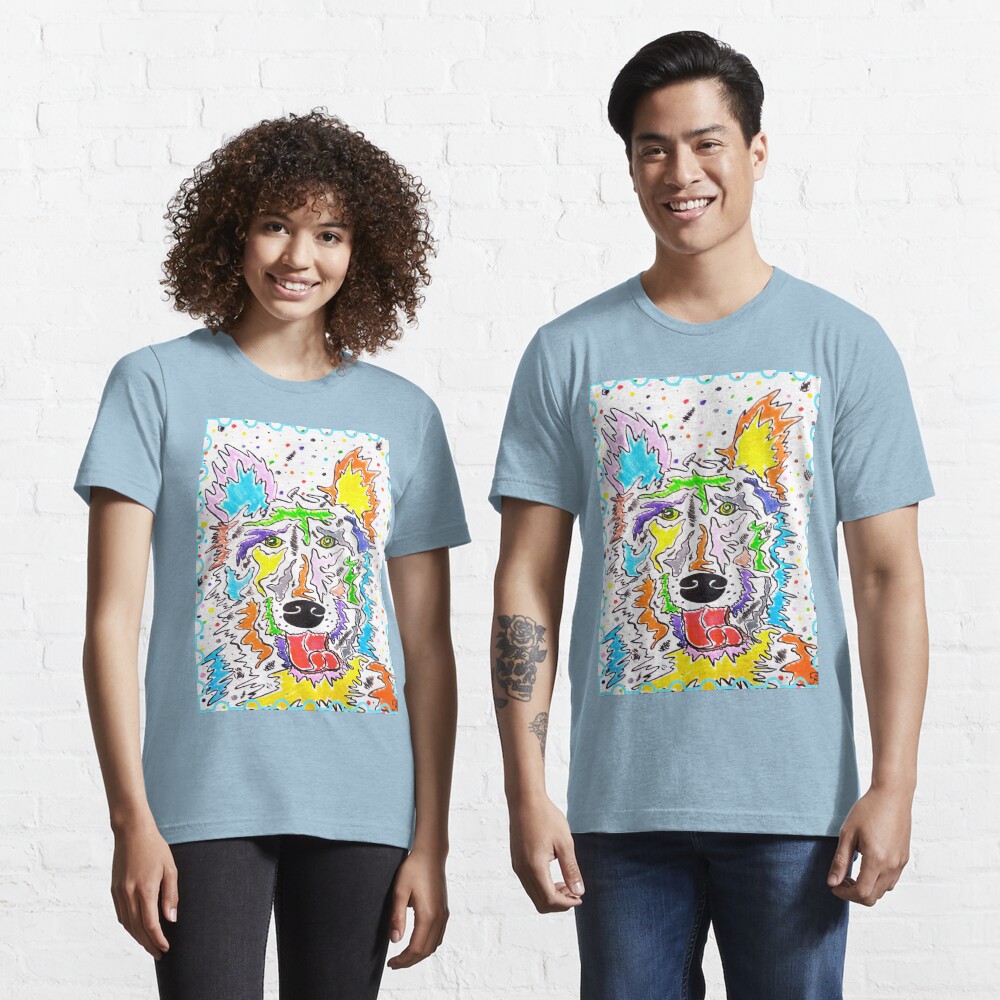 Aperçu de l'œuvre T-shirt essentiel créée et vendue par doudouedition.