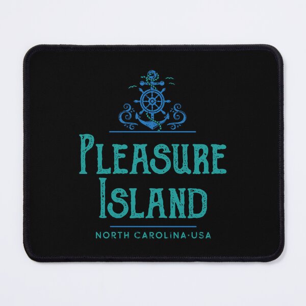 Item preview, Pleasure Island North Carolina Nautical Design designed and sold by Futurebeachbum.