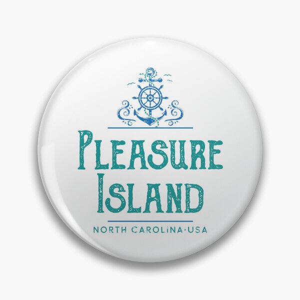 Item preview, Pleasure Island North Carolina Nautical Design designed and sold by Futurebeachbum.