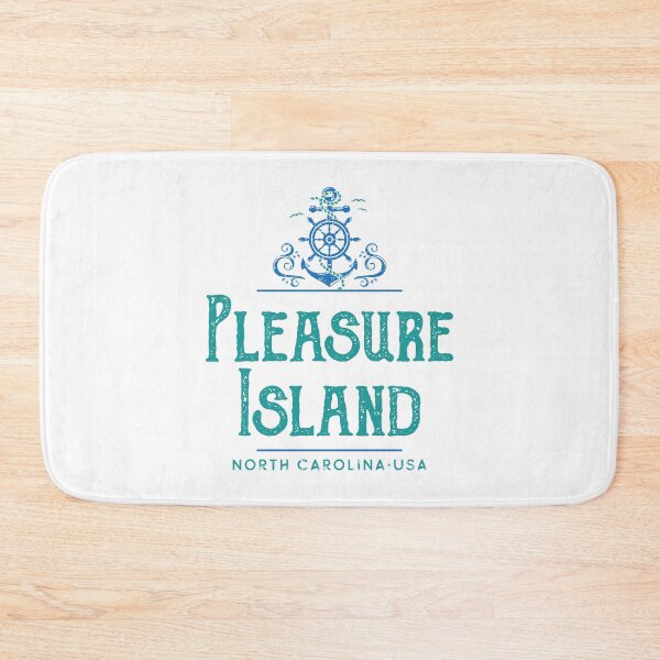 Item preview, Pleasure Island North Carolina Nautical Design designed and sold by Futurebeachbum.