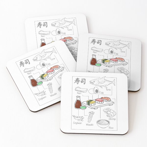 Item preview, Sushi Ingredients  designed and sold by Kimprut.