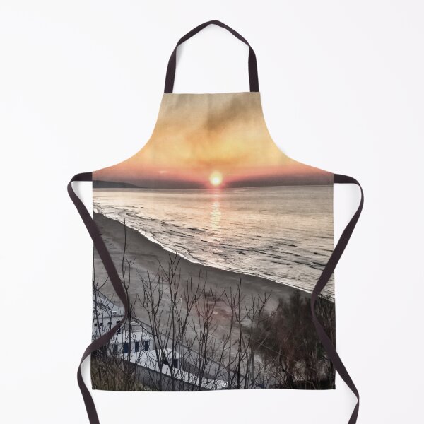 Item preview, Sunset on Spiaggia di Ponente: A Captivating Glimpse of Rodi Garganico designed and sold by EpicVistas.