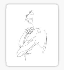 Standing Sticker