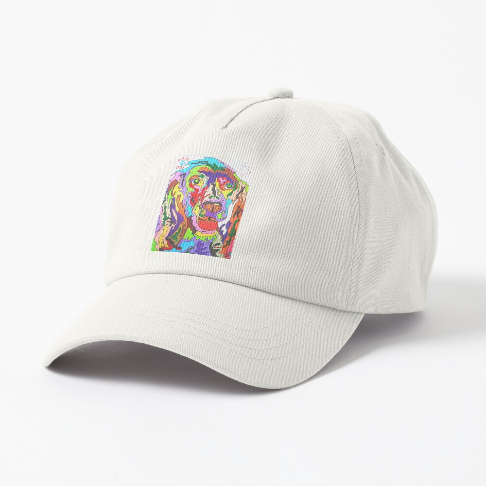 Aperçu de l'œuvre Casquette Dad Hat créée et vendue par doudouedition.