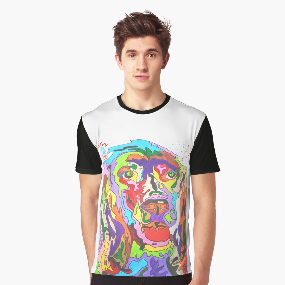 Aperçu de l'œuvre T-shirt graphique créée et vendue par doudouedition.