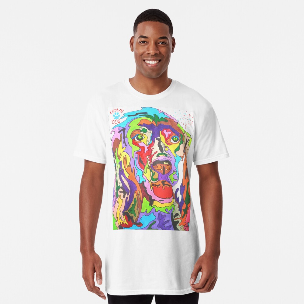 Aperçu de l'œuvre T-shirt long créée et vendue par doudouedition.