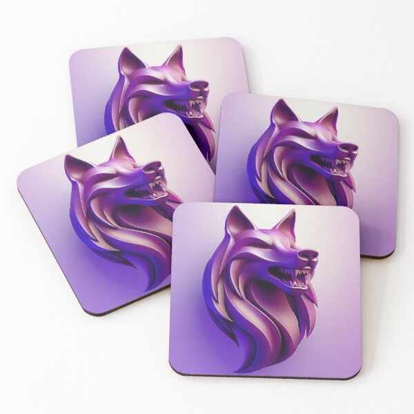 Item preview, "L'Esprit Alpha": mystical 3D sculpted wolf enchanting your world designed and sold by Vipexshop.