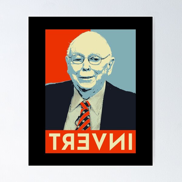 Item preview, Charlie Munger Always Invert designed and sold by TKsuited.