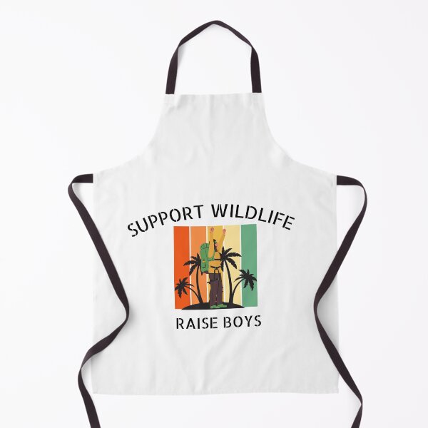 Item preview, Support Wildlife Raise Boys - Funny hiking mom Quote designed and sold by unique things.