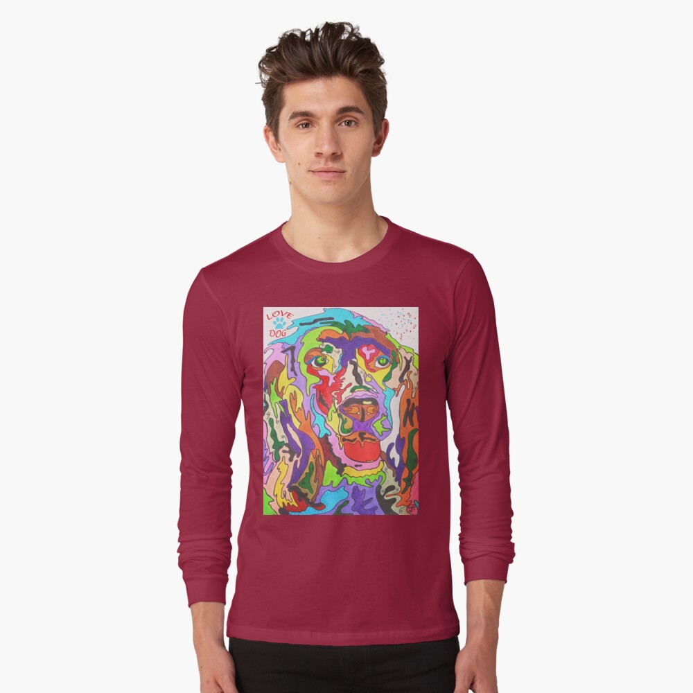 Aperçu de l'œuvre T-shirt manches longues créée et vendue par doudouedition.