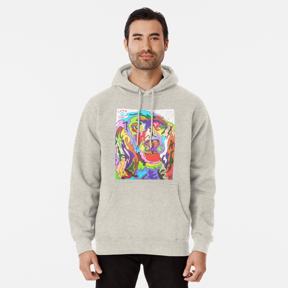 Aperçu de l'œuvre Sweat à capuche épais créée et vendue par doudouedition.