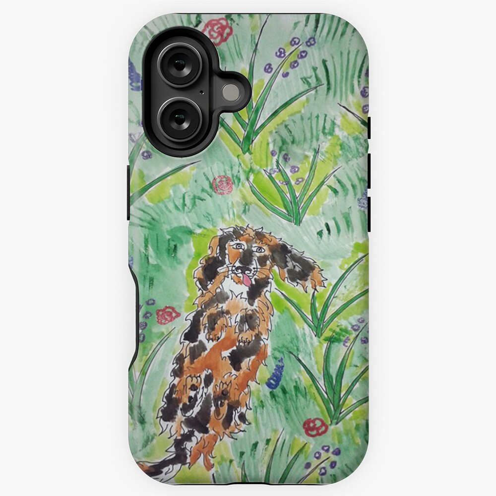 Aperçu de l'œuvre Coque antichoc iPhone créée et vendue par doudouedition.
