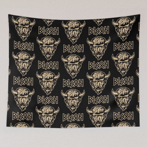 Item preview, Bison head ,Celtic Symbol Animal designed and sold by Yes-Monkey.