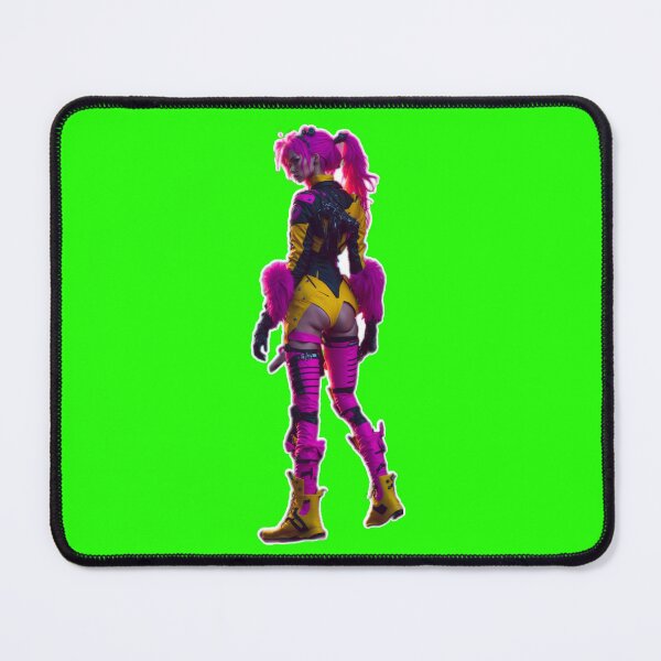 Item preview, Anime Cyberpunk Woman Neon Pink designed and sold by Dragoncc.
