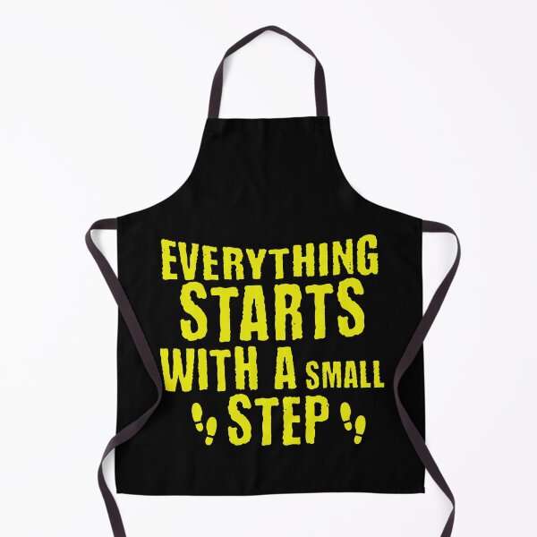 Item preview, Everything Starts With a Small Step Motivational Quote designed and sold by pixelone.