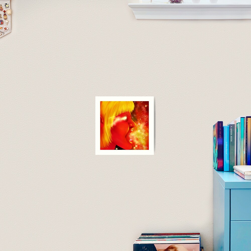 Screaming at the Stars Art Print