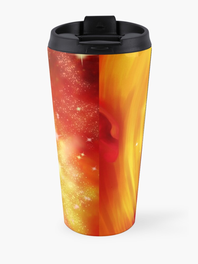 Alternate view of Screaming at the Stars Travel Mug