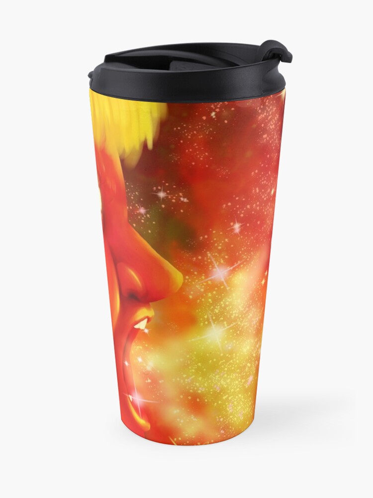 Alternate view of Screaming at the Stars Travel Mug