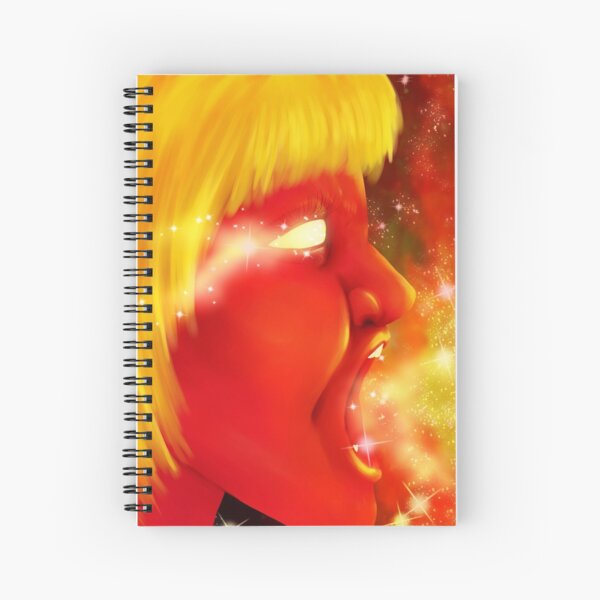 Screaming at the Stars Spiral Notebook