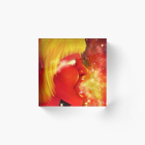 Screaming at the Stars Acrylic Block